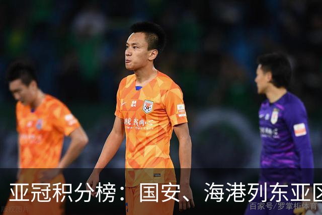 亚冠积分榜：国安、海港列东亚区第5、第8位， 日本三队居前三