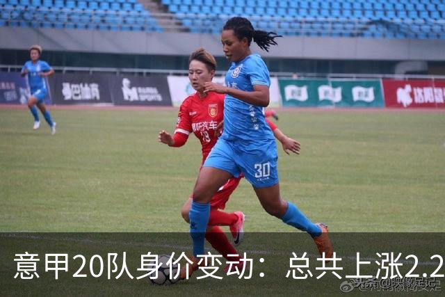 意甲20队身价变动：总共上涨2.21亿欧，科莫上涨3300万欧最多