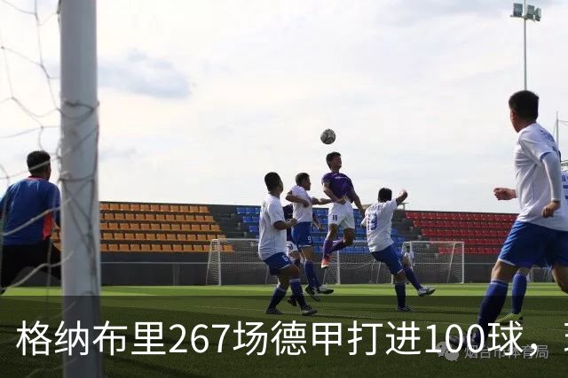 格纳布里267场德甲打进100球，现役德甲球员中第三位百球先生